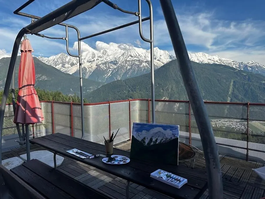 Mont Blanc View On A 40M2 Terrace Apartment Passy  France